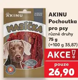 Kaufland AKINU Pochoutka pro psy nabídka