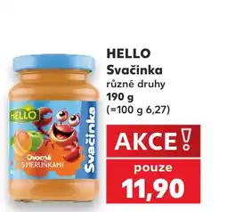 Kaufland HELLO Svačinka nabídka