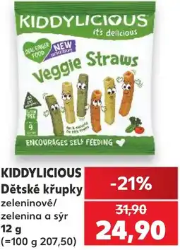 Kaufland KIDDYLICIOUS Dětské křupky nabídka