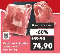 Kaufland Vepřová krkovice nabídka