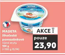 Kaufland MADETA Jihočeské pomazánkové nabídka