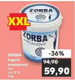 Kaufland ZORBA Jogurt smetanový nabídka