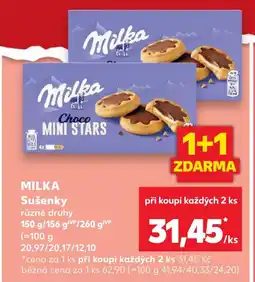 Kaufland MILKA Sušenky nabídka