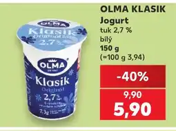 Kaufland OLMA KLASIK Jogurt nabídka