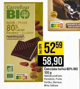 Jip Čokoláda hořká 80% Bio nabídka