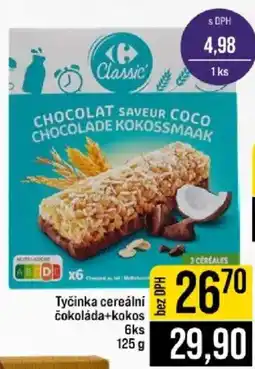 Jip Tyčinka cereální čokoláda+kokos 6ks nabídka
