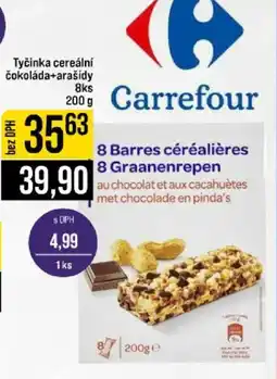 Jip Tyčinka cereální čokoláda+arašídy 8ks nabídka