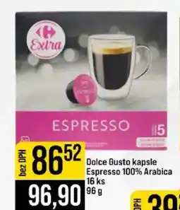 Jip Dolce Gusto kapsle Espresso 100% Arabica 16 ks nabídka