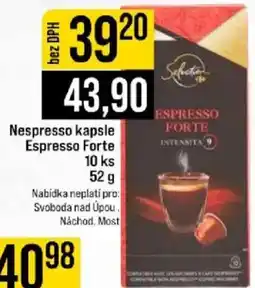 Jip Nespresso kapsle Espresso Forte 10 ks nabídka