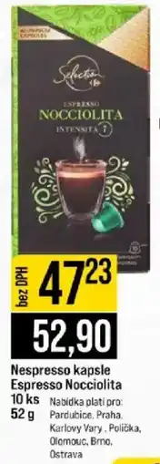 Jip Nespresso kapsle Espresso Nocciolita 10 ks nabídka