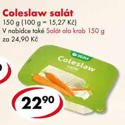 CBA Coleslaw salát nabídka