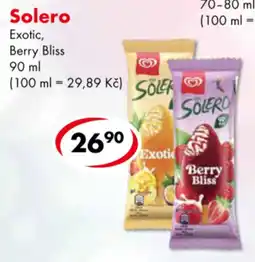 CBA Solero nabídka