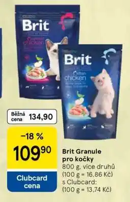 Tesco Brit Granule pro kočky nabídka