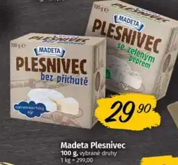 COOP TIP Madeta Plesnivec nabídka