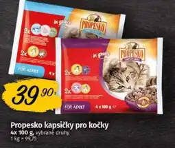 COOP TIP Propesko kapsičky pro kočky nabídka