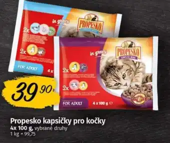 Propesko kapsičky pro kočky