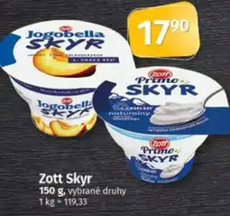 COOP TIP Zott Skyr nabídka