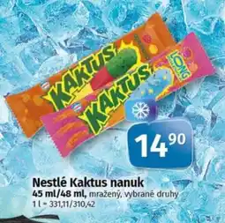 COOP TIP Nestlé Kaktus nanuk nabídka