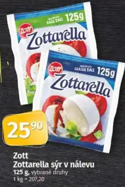 COOP TIP Zott Zottarella sýr v nálevu nabídka