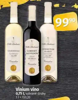 COOP TIP Vinium víno nabídka