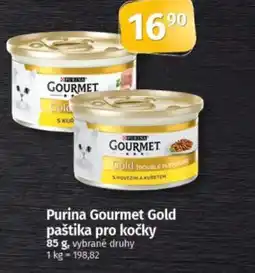 COOP TIP Purina Gourmet Gold paštika pro kočky nabídka