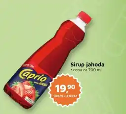 Můjobchod Sirup jahoda nabídka