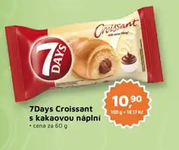 Můjobchod 7Days Croissant s kakaovou náplní nabídka