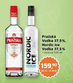 Můjobchod Pražská Vodka 37,5%, Nordic Ice Vodka 37,5% nabídka