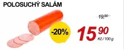 ZEMAN Polosuchý salám nabídka