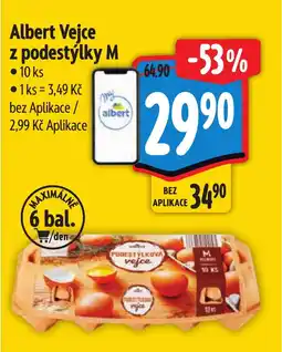 Albert Albert Vejce z podestýlky M nabídka