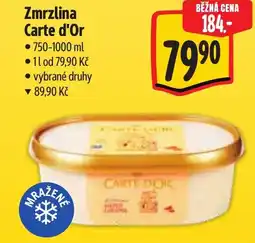 Albert Zmrzlina Carte d'Or nabídka