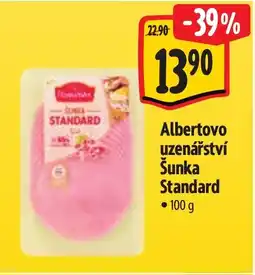Albert Albertovo uzenářství Šunka Standard nabídka