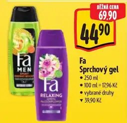 Albert Fa Sprchový gel nabídka