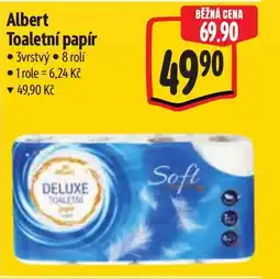 Albert Albert Toaletní papír nabídka