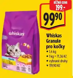 Albert Whiskas Granule pro kočky nabídka