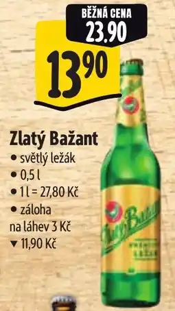 Albert Zlatý Bažant nabídka