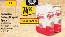 Albert Budweiser Budvar Original 6pack nabídka