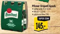 Albert Pilsner Urquell 6pack nabídka