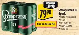 Albert Staropramen 10 6pack nabídka