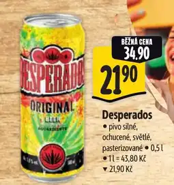 Albert Desperados nabídka