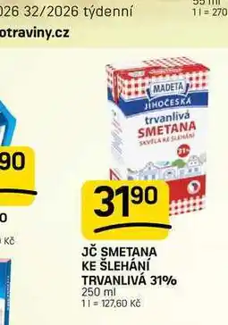 Flop JČ SMETANA KE ŠLEHÁNÍ TRVANLIVÁ 31% nabídka