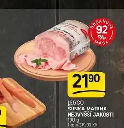 Flop ŠUNKA MARINA NEJVYŠŠÍ JAKOSTI nabídka