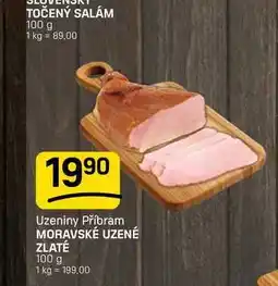 Flop MORAVSKÉ UZENÉ ZLATÉ nabídka