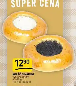 Flop KOLÁČ S NÁPLNÍ vybrané druhy nabídka