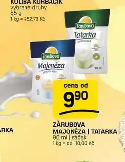 Flop MAJONÉZA | TATARKA 90 ml | sáček nabídka