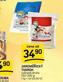 Flop JAROMĚŘICKÝ TVAROH vybrané druhy nabídka