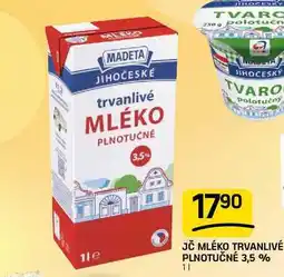 Flop JČ MLÉKO TRVANLIVÉ PLNOTUČNÉ 3,5 % 11 nabídka
