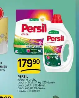 Flop PERSIL vybrané druhy prací prášek 1,1 kg | 20 dávek nabídka
