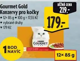 Albert Gourmet Gold Konzervy pro kočky nabídka