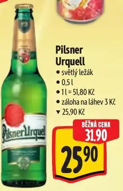 Albert Pilsner Urquell světlý ležák nabídka